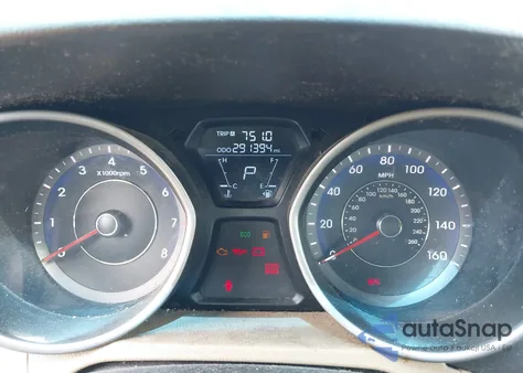 2012 Hyundai Elantra Gls (Ulsan Plant) z USA, uszkodzony, nr VIN KMHDH4AE6CU378389